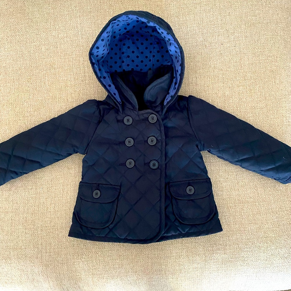 Baby Gap Quilted Peacoat